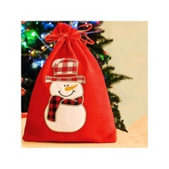 Christmas Gift Bag Medium Snowman Drawstring Drawstring Gift Bag Christmas Bag Gift Storage Bag