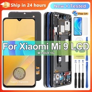 6.39'' Super AMOLED Display Screen with Fingerprint for Xiaomi Mi 9  Mi9 M1902F1G Lcd Display Touch 
