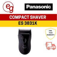 Panasonic ES 3831K Compact Electric Travel Shaver | 1-year local warranty