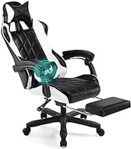 Boss Chair Furniture Mid Back Executive Swivel Ergonomic Office Chair with Back Angle Adjustment and Flip Up Arms Three Section Backrest Game Chair Single Point Massage Height Adjustable interesting