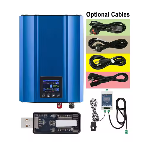 1000W 1200W Grid Tie Inverter LCD with Limiter Sensor WIFI ,Battery Discharge Solar Panel Micro Grid