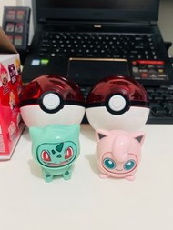 【可換耿鬼／月伊布】寵物小精靈 寶可夢 Pokemon 換臉公仔 face-off 奇異種子 波波球