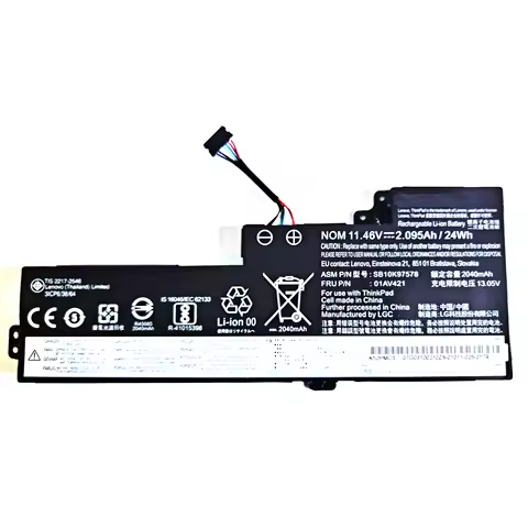 Genuine Original 24Wh 01AV421 01AV419 01AV420 01AV489 internal Battery For Lenovo ThinkPad T480 T470