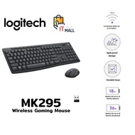 LOGITECH MK295 Silent Wireless Combo ไทย/อังกฤษ เมาส์และคีย์บอร์ด ไร้สาย เสียงเงียบ ประกัน 1 ปี
