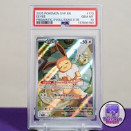 2025 伊貝 ETB Promo PSA 10 Eevee SVP 173 Prismatic Evolutions 伊布 月亮伊布 比卡超 皮卡丘 Pikachu Pokemon 寵物小精靈 精靈