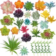 CARAMELOMA Green Desktop Bedroom Fake Plants Living Room Ornament Artificial Succulents Plants