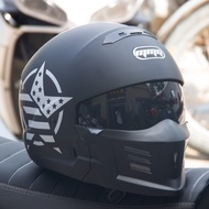 Scorpion shaped helmet detachable chin 3/4 half helmet Harley motorcycle helmet full helmet DOT anti fog nuopinyue