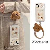 Fancy Bear Biscuit Casing Hp Sansung S25 Plus S25 Ultra S24 Fe S24 Ultra S24 Fe S21 Fe S23 Pluss23 U