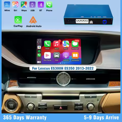 Wireless CarPlay For Lexus ES250 ES350 ES300h 2013-2022 Android Auto Airplay GPS Navi Mirror Airplay
