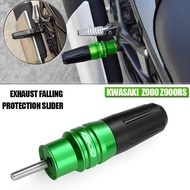 【2025NEW】For Z900 Z900RS Z 900 900RS 2017 2018 2019 2020 2021 2022 CNC Crash Pads Exhaust Sliders Cr