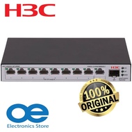 H3C LS-1600V2-10P-HPWR-GL Network 8x Gigabit PoE+ Ports 125W, 1x SFP + 1GE L2 Ethernet PoE Switch ( 