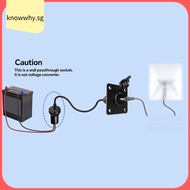 【KNWH】Aluminum DC 5521 Female Power Connector for Starlink-Mini Systems