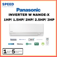 [SABAH ONLY] Panasonic X-Deluxe Inverter R32 Air Conditioner 1HP/ 1.5HP/ 2HP/ 2.5HP/ 3HP PANASONIC INVERTER AIRCON NANOE