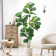 Bonsai artificial plant, 5.0-6.0Ft Artificial Ficus Microcarpa Tree, Perfect indoor and outdoor tall