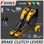 For HONDA CB190X CB190R CB190SS CBF190R CBF190X CNC FOLDABLE EXTENDABLE BRAKE LEVER CLUTCH HANDLE LE