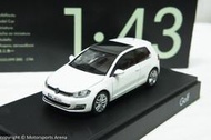 【現貨特價】福斯原廠 1:43 Herpa VW Golf 7 VII 2012 白色
