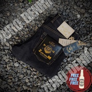 Celana Raw Denim ZURO DENIM [ GOLD EAGLE "16oz" ]