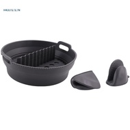 Silicone Air Fryer Liners Reusable Air Fryer Accessories Non-Stick