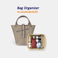 SC9 [Felt·Bag in bag]Bag Organizer for picotin 18/22/26, Organizer Insert/Purse Insert/Organizer