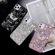 Suitable for samsung S25 S24 Luxury Rhinestone samsung A32 A34 Rhinestone Phone Case Swan Creative