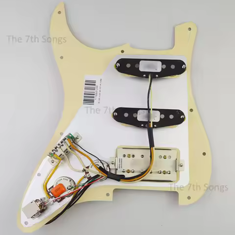 HSS Texas Rock N-7.6K M-7.6K SH4 B-16.2K Coil Splitting Alnico 5 Electric guitar Prewired Loaded Pic