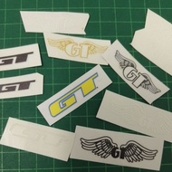 BMX GT Decorative Decals for Bike Parts