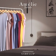Amelie Jubah Tanpa Gosok Sabella l Ready Stok