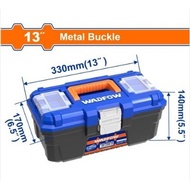Plastic Tool Box 13inch, 16inch, 19inch (Metal Lock) WadFow