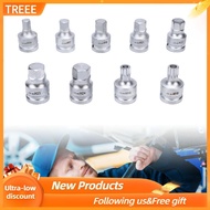 treee CHICIRIS Drive Hex Bit Socket Set  9PCS 3/4 Inch Cr Mo Alloy Steel H14 to H24 M16 Spline Kit w
