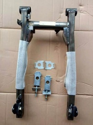 SWING ARM KAZE GL.MEGAPRO CROME & KARET & SETELAN RANTAI  PNP CB GL MEGAPRO GL 100