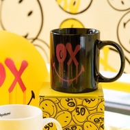 Smiley® 藝術家聯名 陶瓷馬克杯 黑