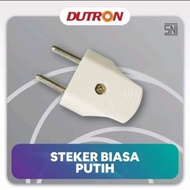 Steker Gepeng Biasa Dutron