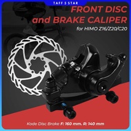 HIMO Front Disc + Brake Caliper F160 R140 for HIMO Z16/Z20/C20