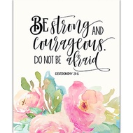 Bible Verses Prints Christian Wall Art Posters Peony Flowers Blessed Quotes Picture Canvas Painting 