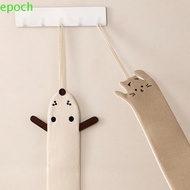 EPOCH Bath Scrubber Belt, Cute Double-sided Back Scrubber Towel, Dog with Double Handle Cartoon Body