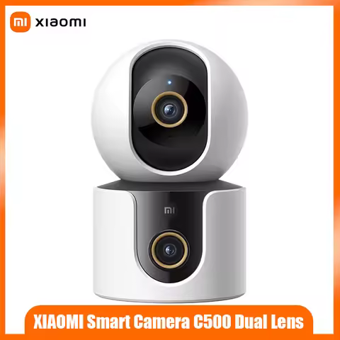 Xiaomi intelligent camera C500 dual lens 4 million pixel 2.5K 360 ° pan tilt tracking AI detection f