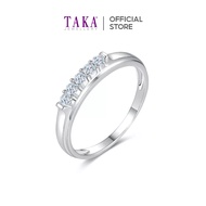 TAKA Jewellery Cresta Diamond Ring 18k