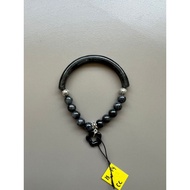 CC29 Ready Stock Jade Wuji Half Bangle 翡翠乌鸡半镯款式 (wrist 13/14cm)