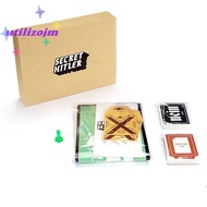 [utilizojmS] English Version Of Board Game SECRET HITLER Reveals Hitler’s Three Puzzle Game Card Board Games new