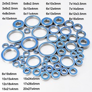 4 pcs Rubber seal 2RS Miniature ball Bearings 2x6x3 3x9x4 4x8x3 5x8x2.5 4x10x4 5x10x4 5x11x4 6x12x4