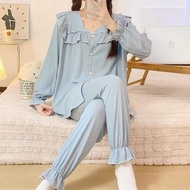 TRX- Set Piyama Kerah Babydoll/piyama Muslimah terbaru/piyama wanita murah/Piyama Babydoll Polka Dot