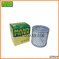 C711/1 Mann Genuine Air Filter N00070 407753049 81.54102-0001 81541020001 81-54102-0001 0029305 367.