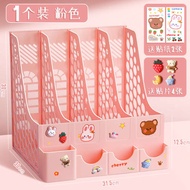 office desk decoration storage box organiser desk organiser SENMU FZ-3907 file frame multi-color opt
