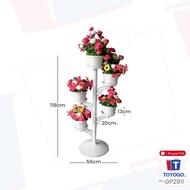 TOYOGO 5-Pot Flower Stand | Sturdy & Stylish Plant Holder (GP-2911)