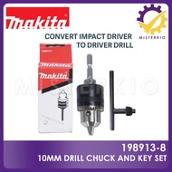 MAKITA 198913-8 1/4" Hexagonal Shank Drill Chuck Kit - Easy Conversion from Impact Driver to Drill Driver