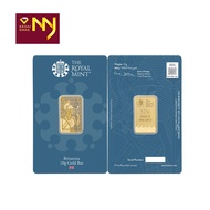 THE ROYAL MINT 10 GRAM GOLD BAR 999.9 (BRITANNIA)
