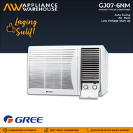 Gree 0.7HP Window Type Manual Non-Inverter Aircon GJ07-6NM