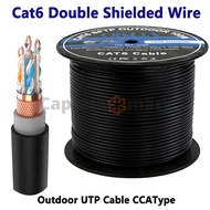 Outdoor Cat6 100M Outdoor UTP Cable CCA Cat6 Lan Cable