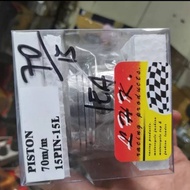 Piston lhk LHK 70 pen pin 15 mm plus Ring