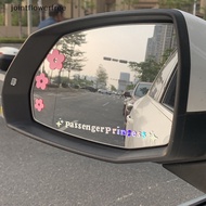 JOSG 2pcs Mirror Decoration Sticker Passenger Princess Star Mirror Decal Sticker Rearview Mirror Car Vinyl Decoration Funny Car Decal JOO